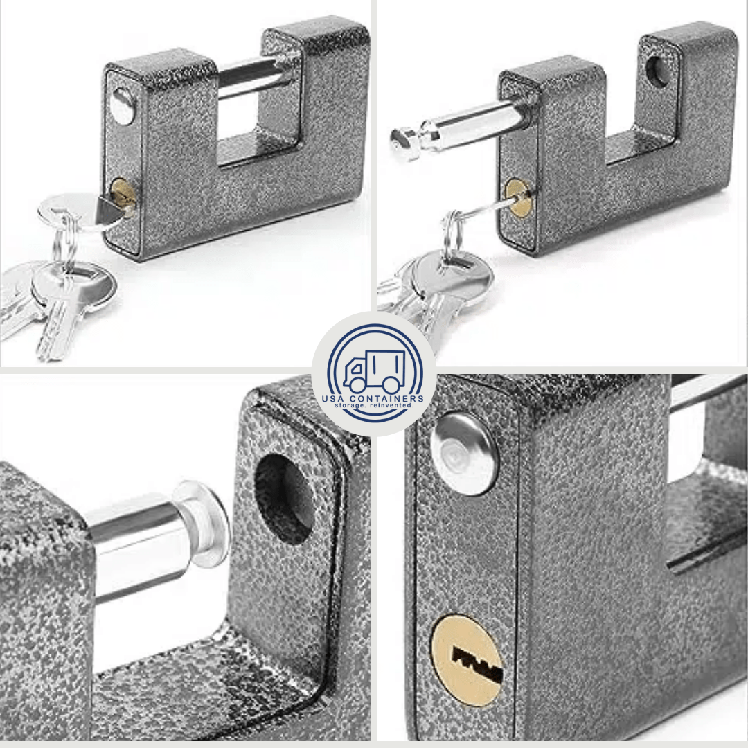 Heavy Duty Shipping Container PadLock - USA Containers