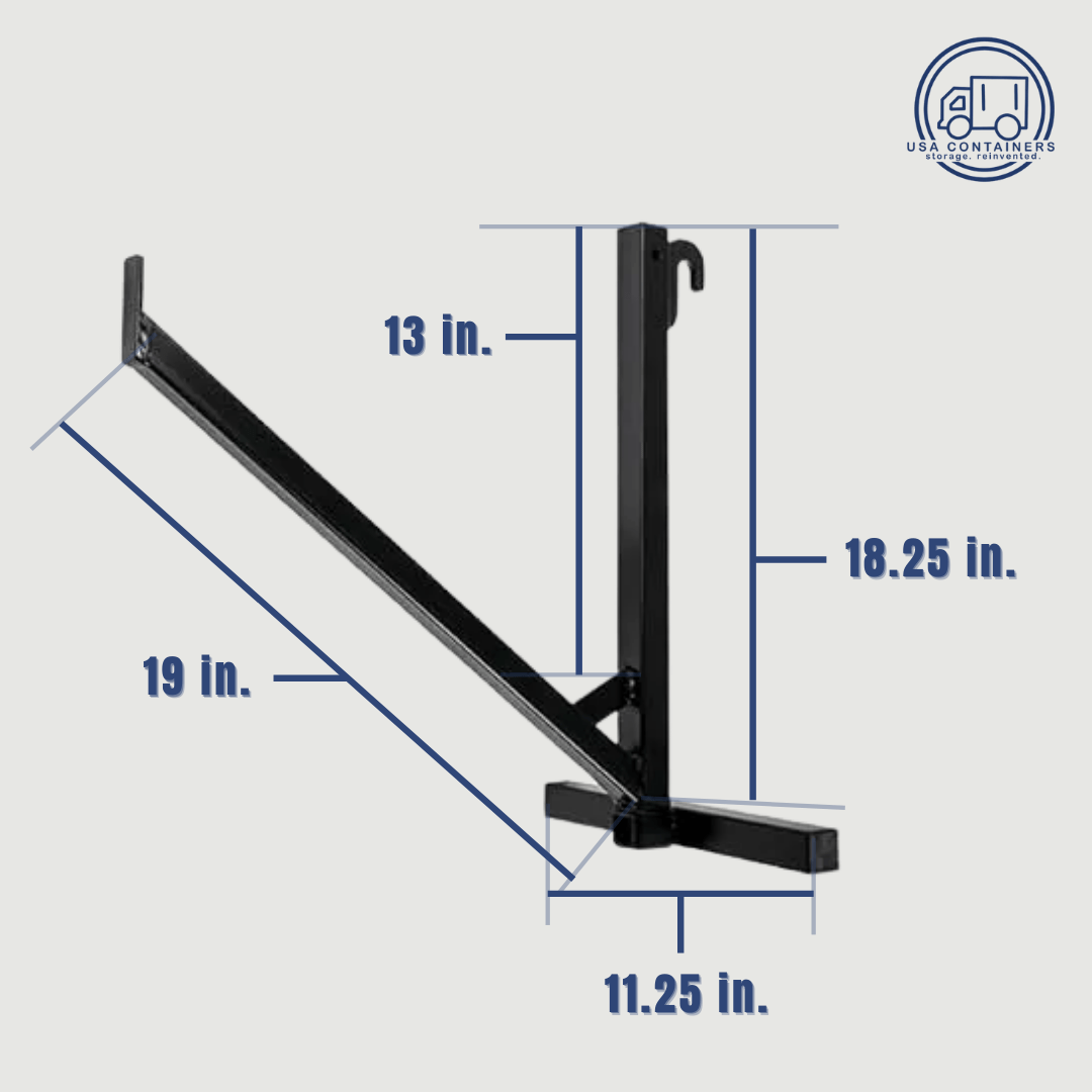 Shipping Container Pipe Rack - No Tools Required – USA Containers