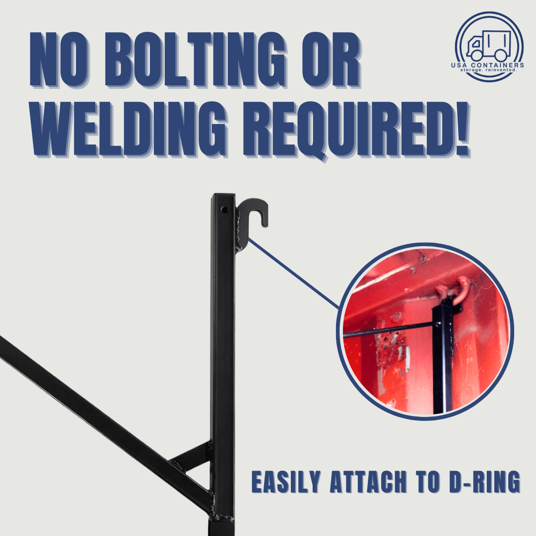 Shipping Container Pipe Rack - USA Containers