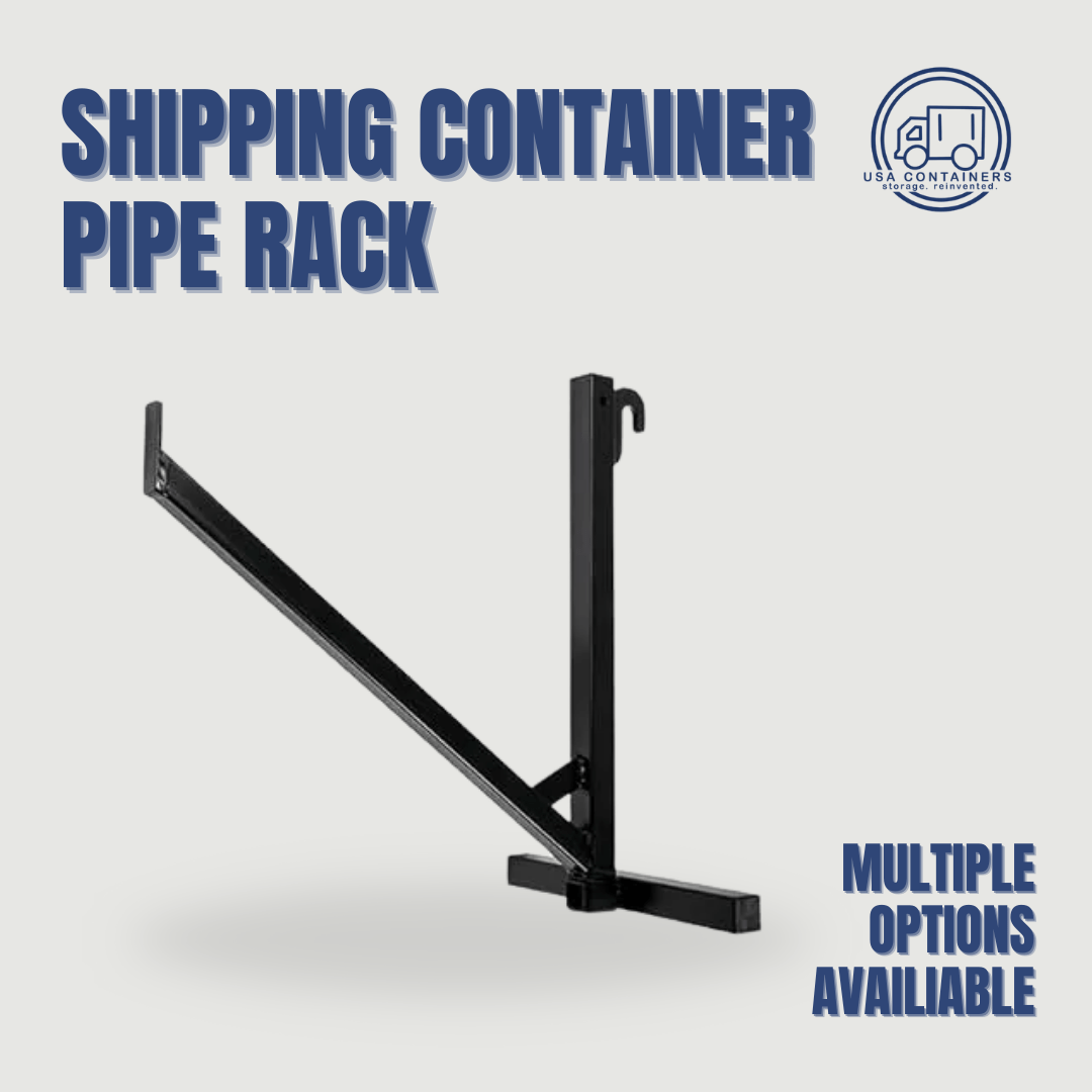 Shipping Container Pipe Rack - USA Containers