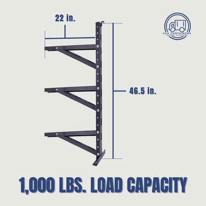 Shipping Container Shelving Brackets - USA Containers