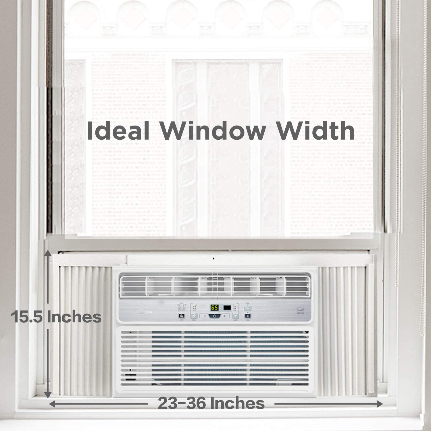Shipping Container Window Air Conditioner - Cooling, Dehumidifier, Fan with remote control - USA Containers