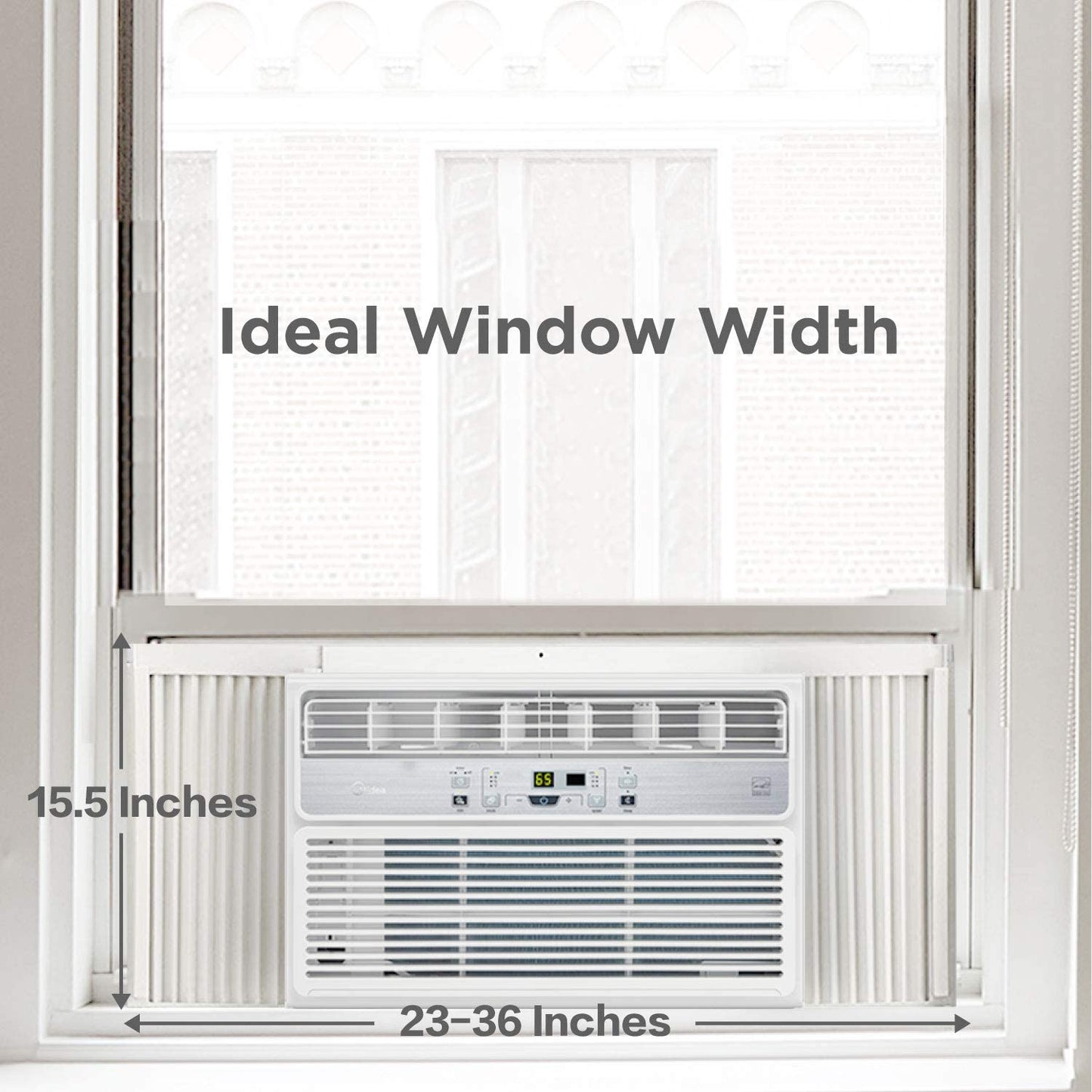 Shipping Container Window Air Conditioner - Cooling, Dehumidifier, Fan with remote control - USA Containers