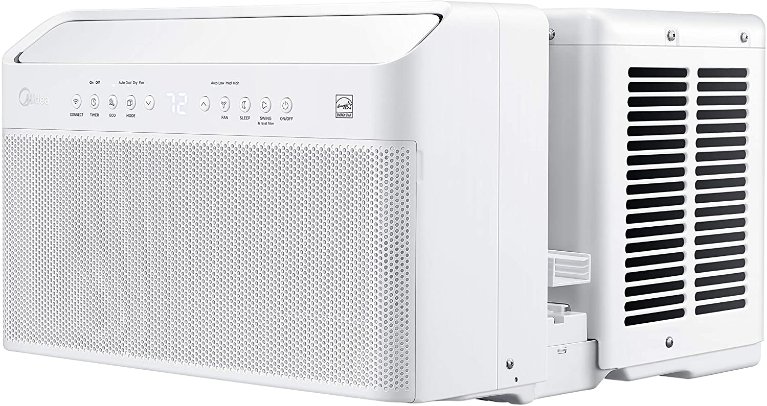 Shipping Container Window Air Conditioner, U - Shaped AC with Open Window Flexibility - (8,000BTU / 10,000BTU / 12,000BTU) - USA Containers