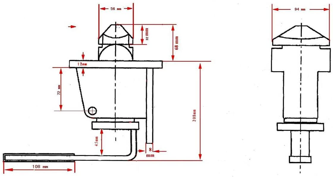 Shipping Container To Chassis Lock Pin - USA Containers