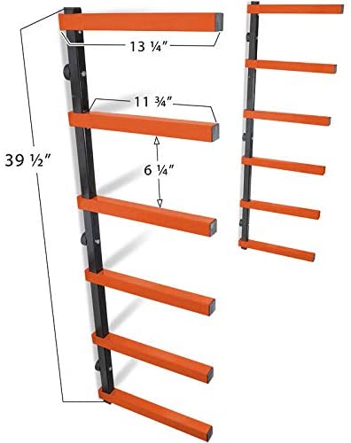 Shipping Container Shelf Rack - Wall Mounted - USA Containers