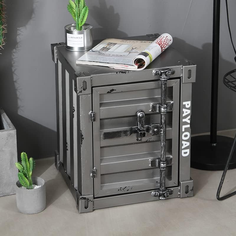 Shipping Container Side Table and Cabinet Storage - USA Containers