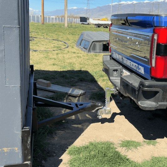 Shipping Container Tow Bar Hitch Kit - For Moving Containers - USA Containers