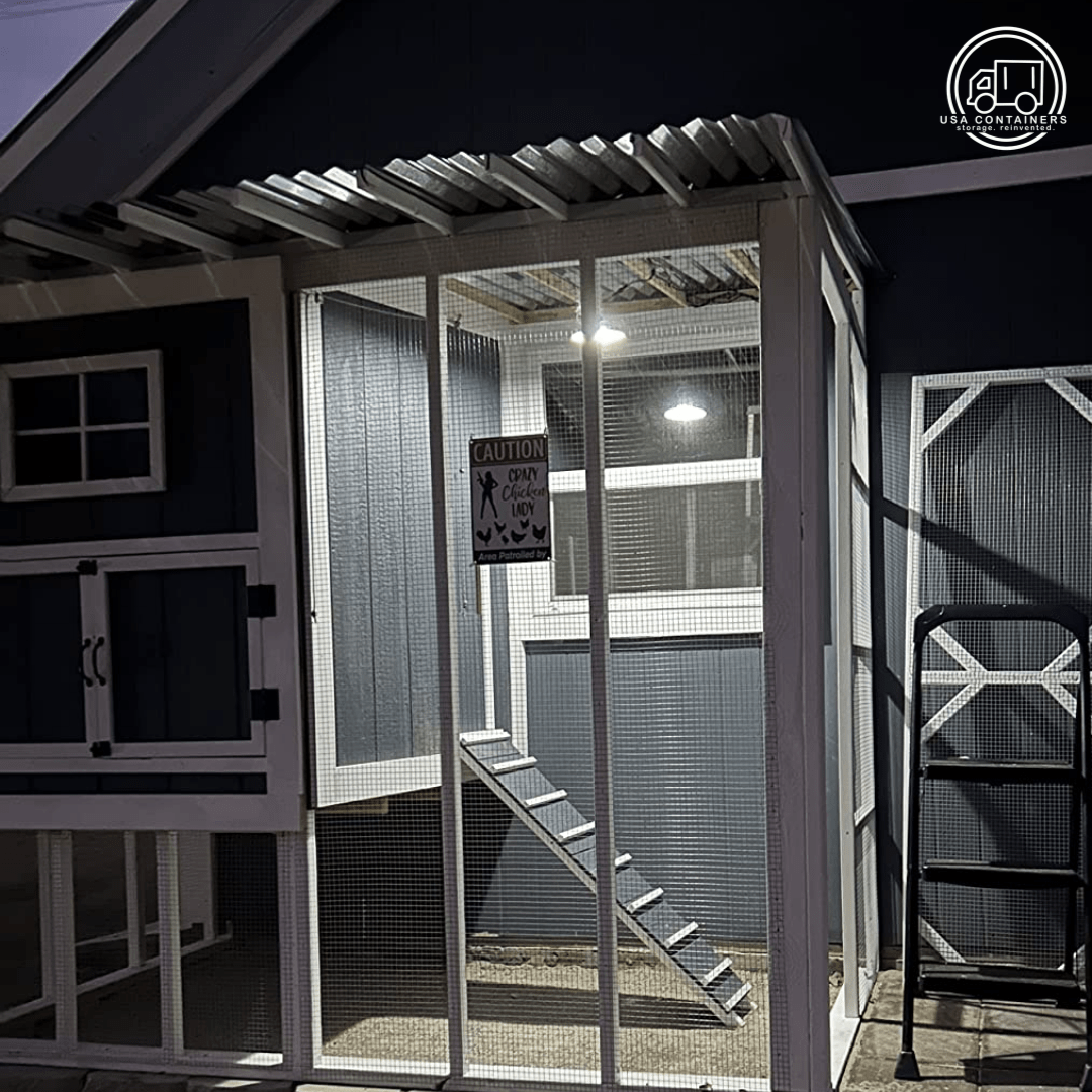 Solar Powered 3 Lamp Remote Controlled Interior Lights - USA Containers