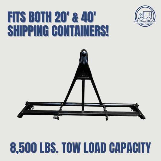 Shipping Container Tow Bar Hitch Kit - USA Containers