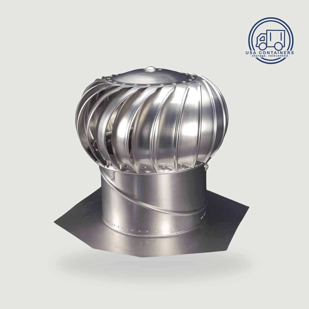 Shipping Container Turbine Vent (ventilator) - USA Containers