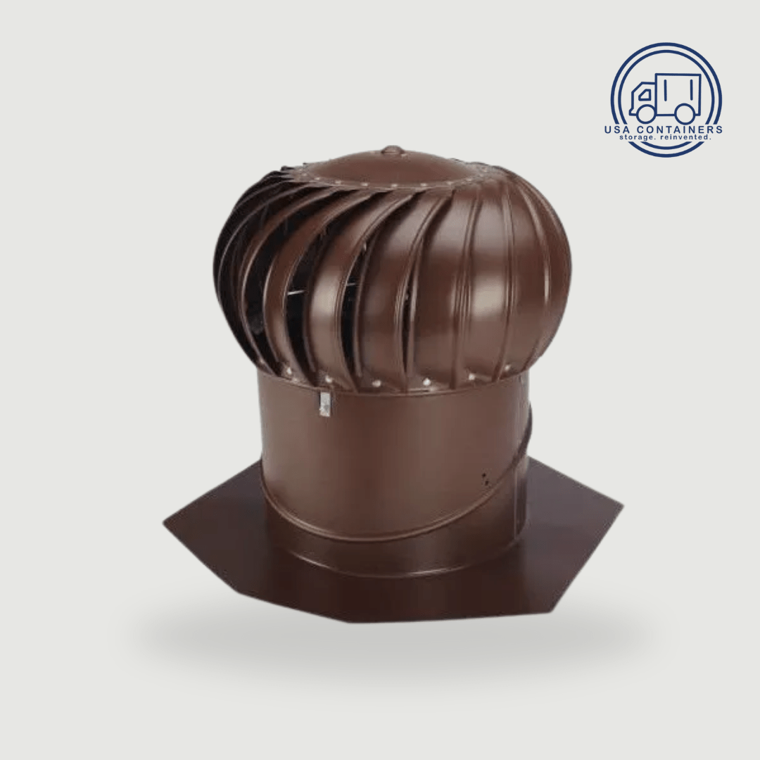 Shipping Container Turbine Vent (ventilator) - USA Containers