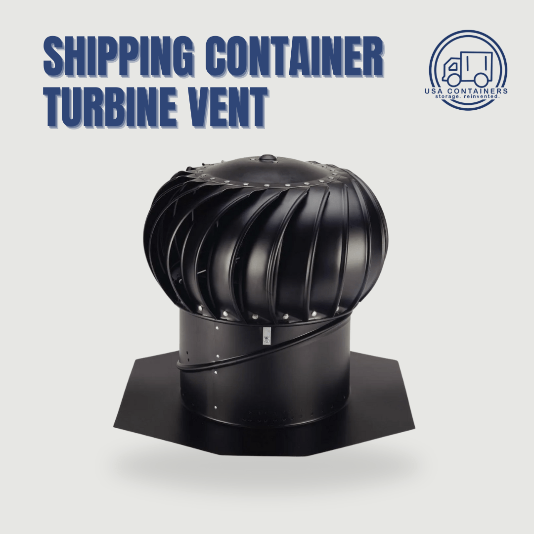 Shipping Container Turbine Vent (ventilator) - USA Containers