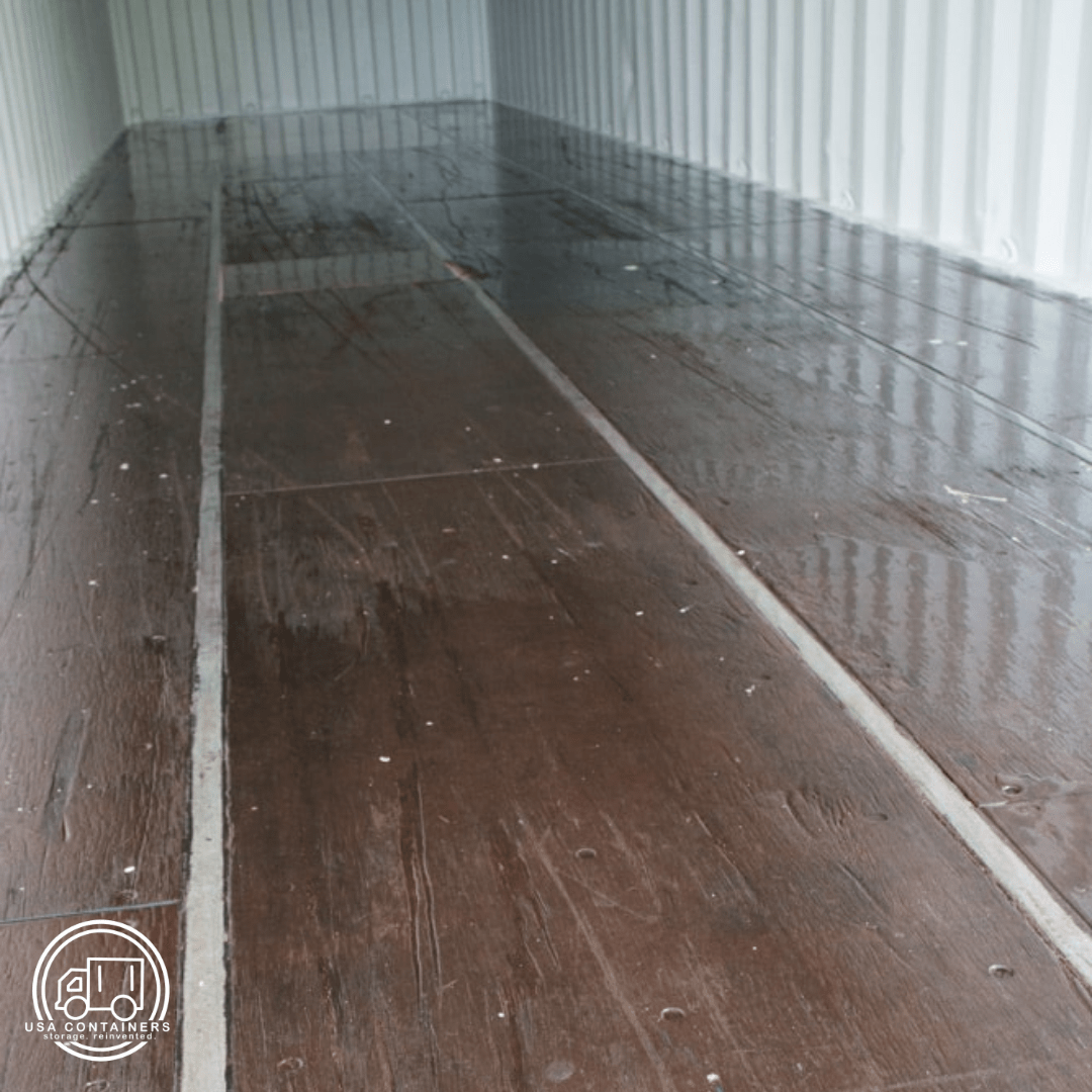 Shipping Container Wood Floor Sealing Epoxy - Two Part Ultra - Hard Clear Epoxy - USA Containers