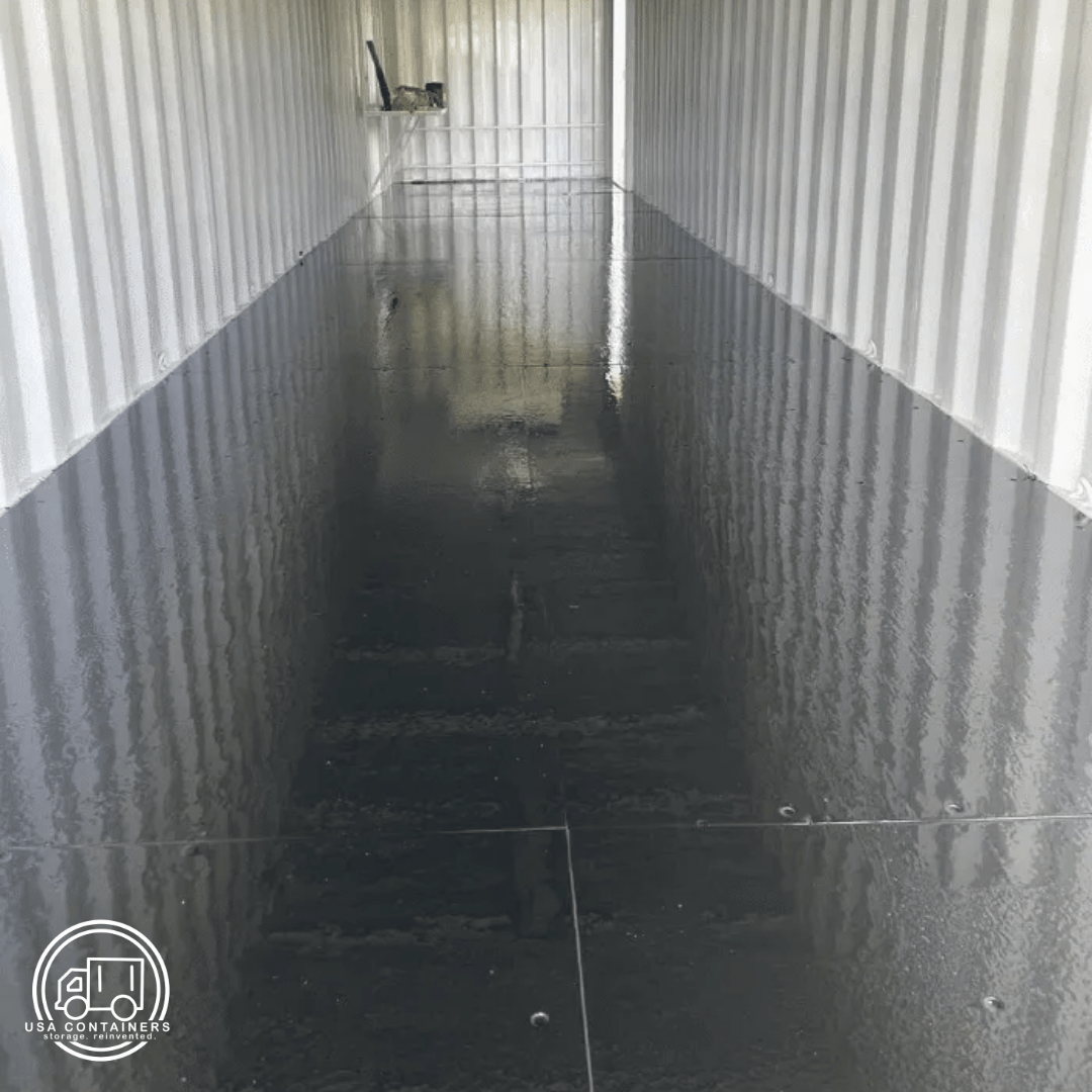 Shipping Container Wood Floor Sealing Epoxy - Two Part Ultra - Hard Clear Epoxy - USA Containers