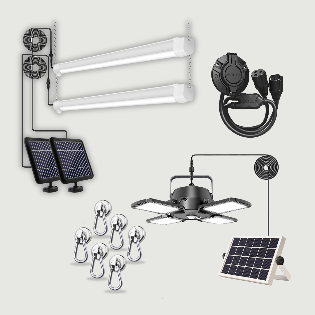 Interior Essentials Kit - Lighting, Organization & Power Bundle