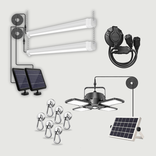 Interior Essentials Kit - Lighting, Organization & Power Bundle - USA Containers