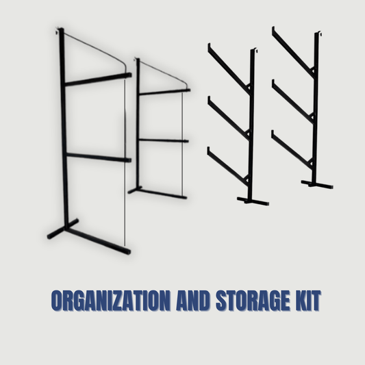 Container Organization & Storage Pro Kit - Shelving & Pipe Rack Bundle - USA Containers