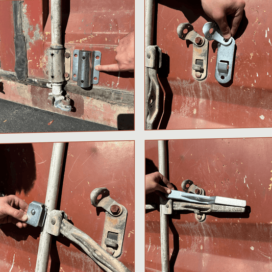 Door Performance Upgrade Bundle - Leverage Bar + Gasket + Door Parts - USA Containers