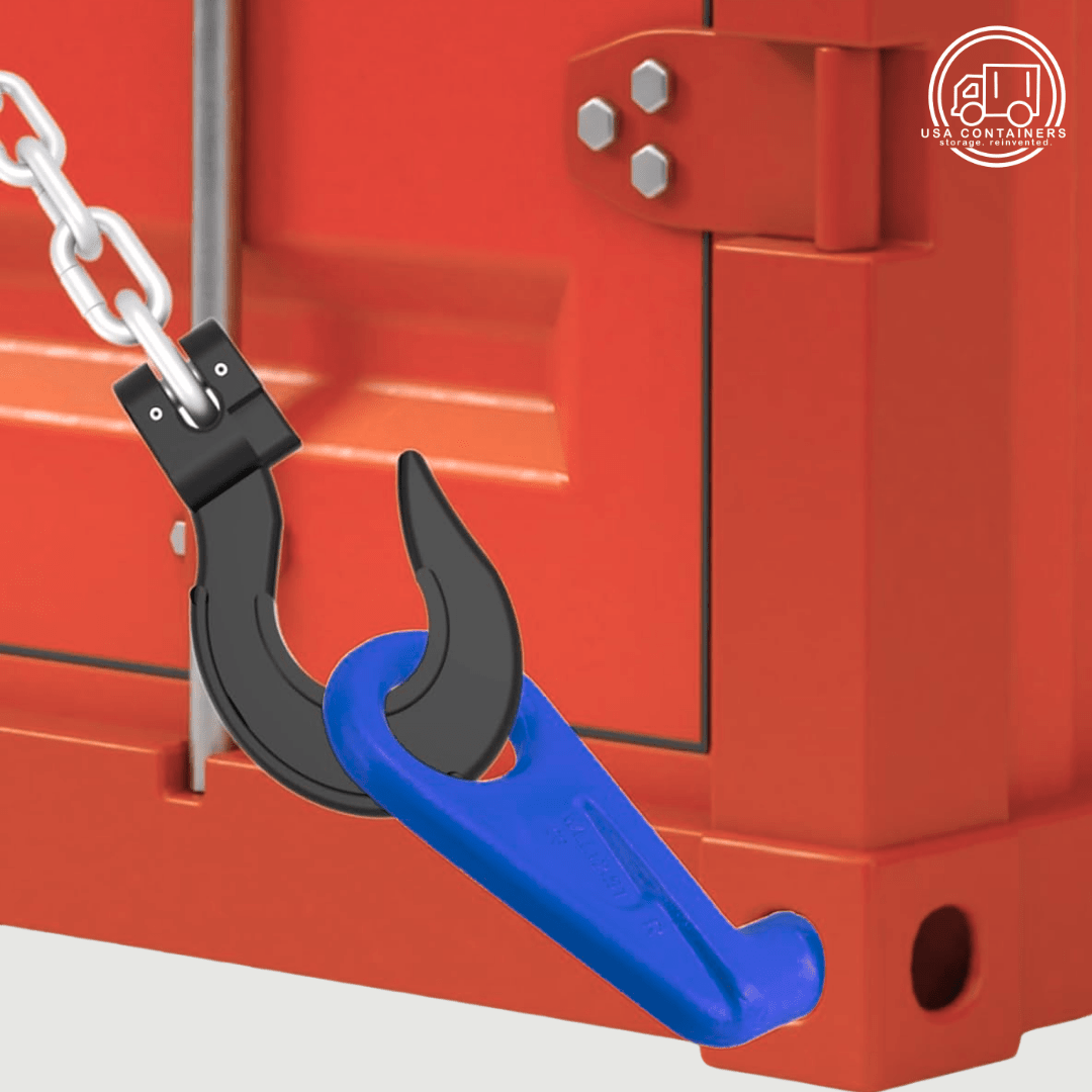 Shipping Container Lifting Hooks (2 Pack) - USA Containers