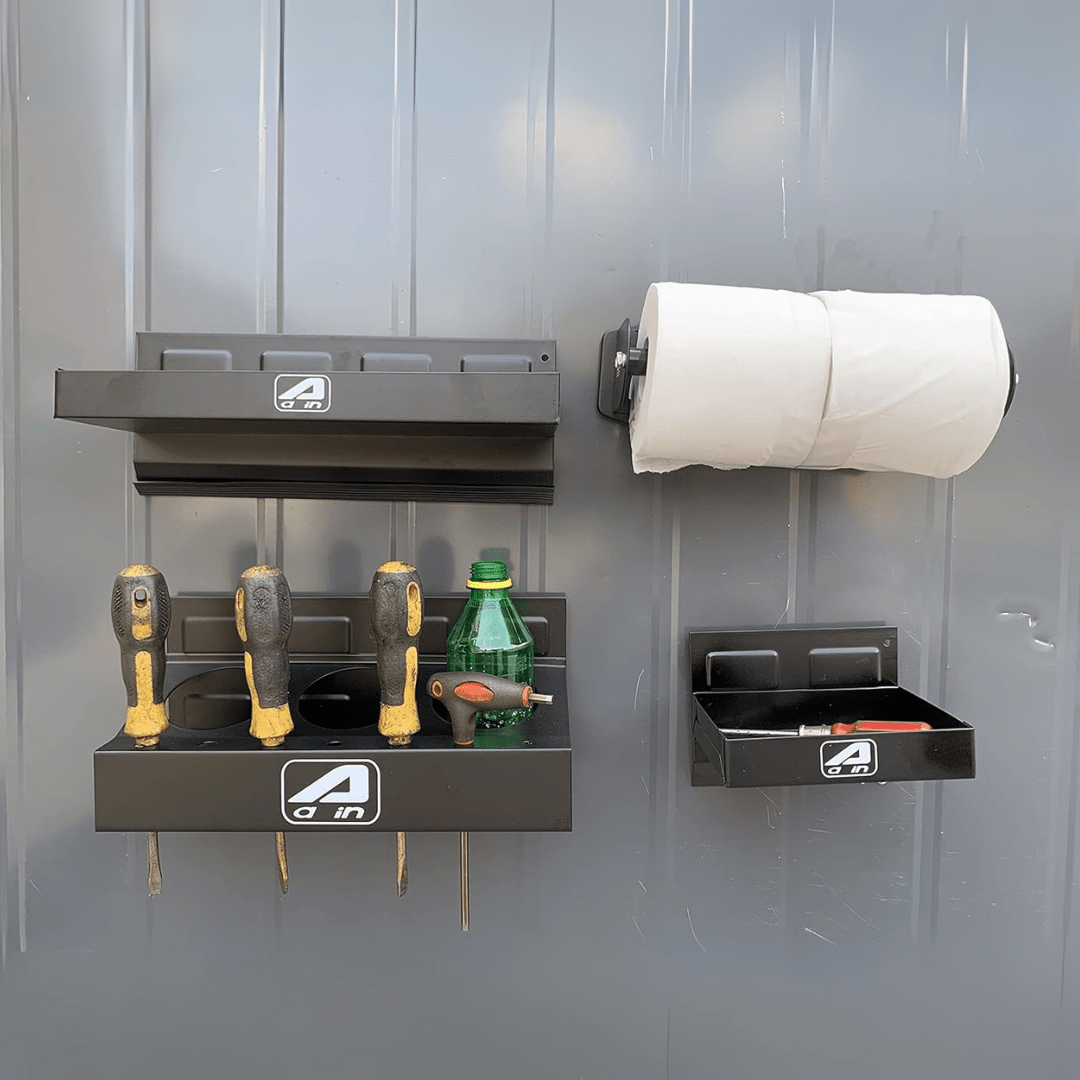 Magnetic Tool Tray Set – 4 Piece Organizer for Shipping Containers - USA Containers